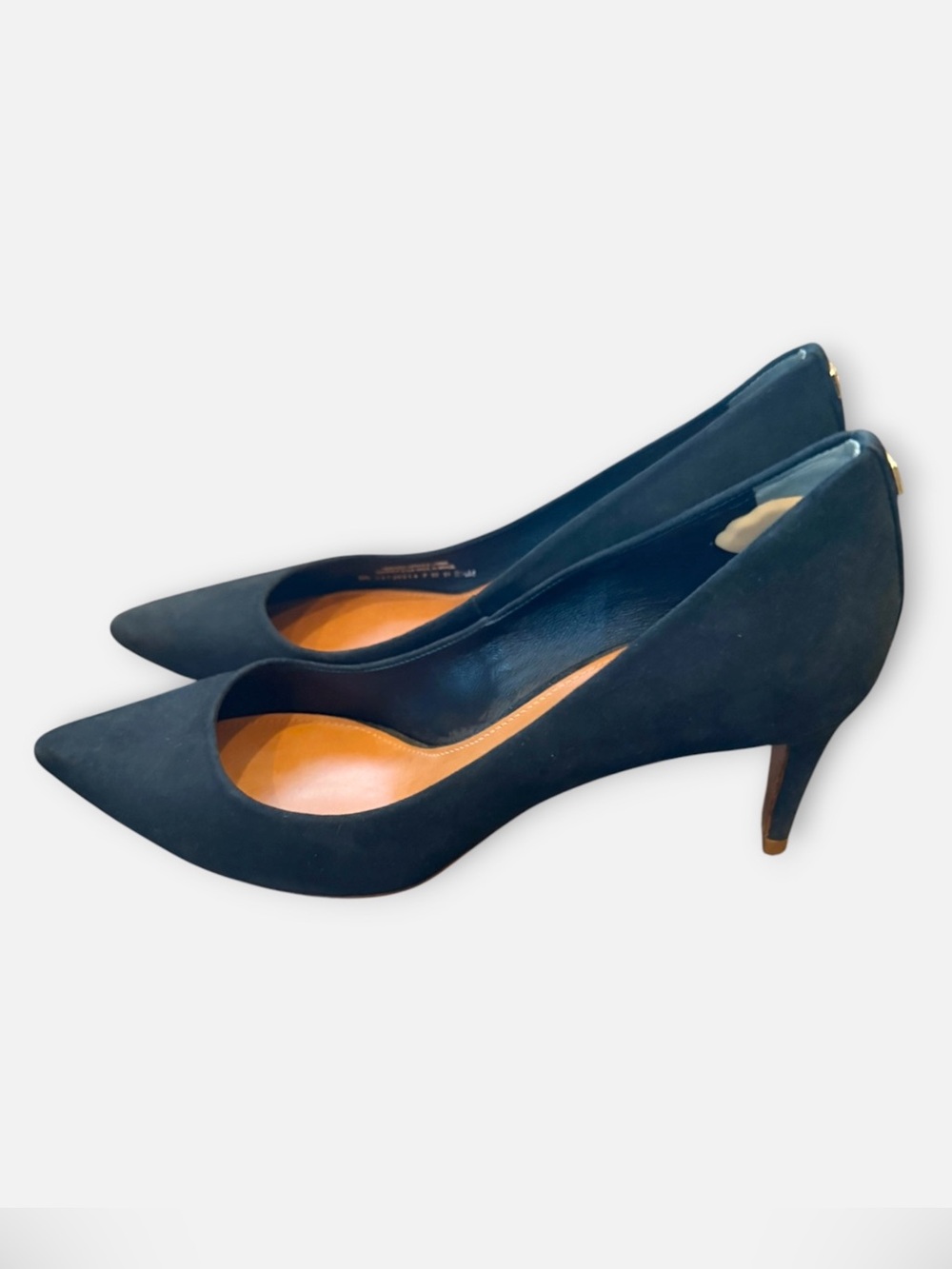 Tory Burch Blue Suede Pumps Sz 8.5